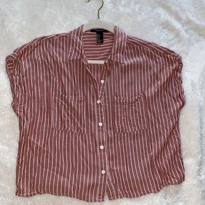 Forever 21 cropped blouse